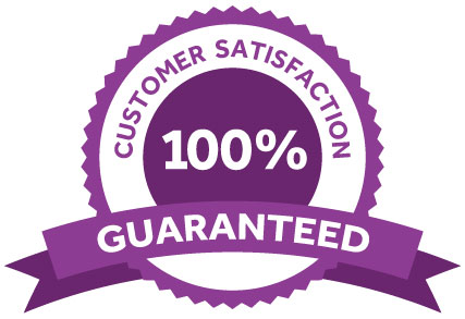 Customer Satisfaction 100% guaranteed