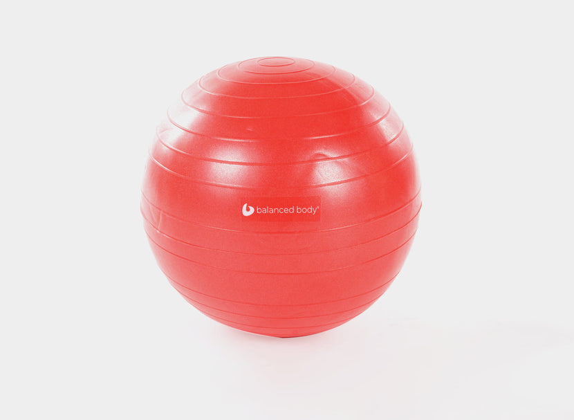 Burst-Resistant Fitness Ball, Red